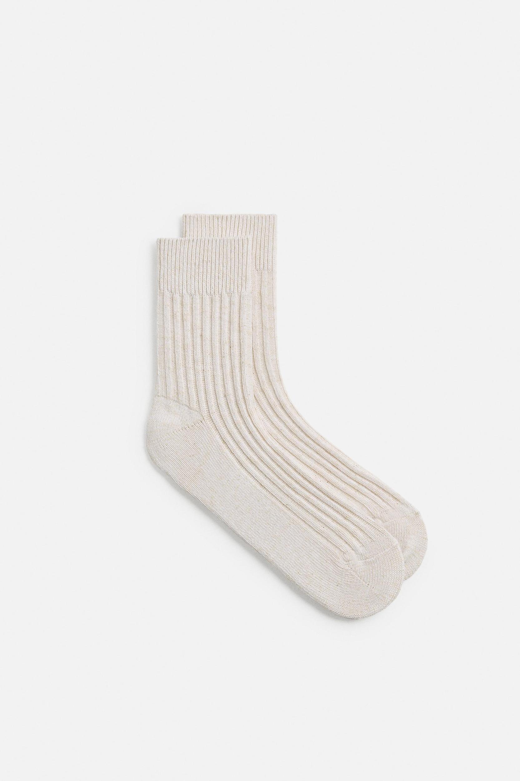 RIBBED SHORT SOCKS Product Image