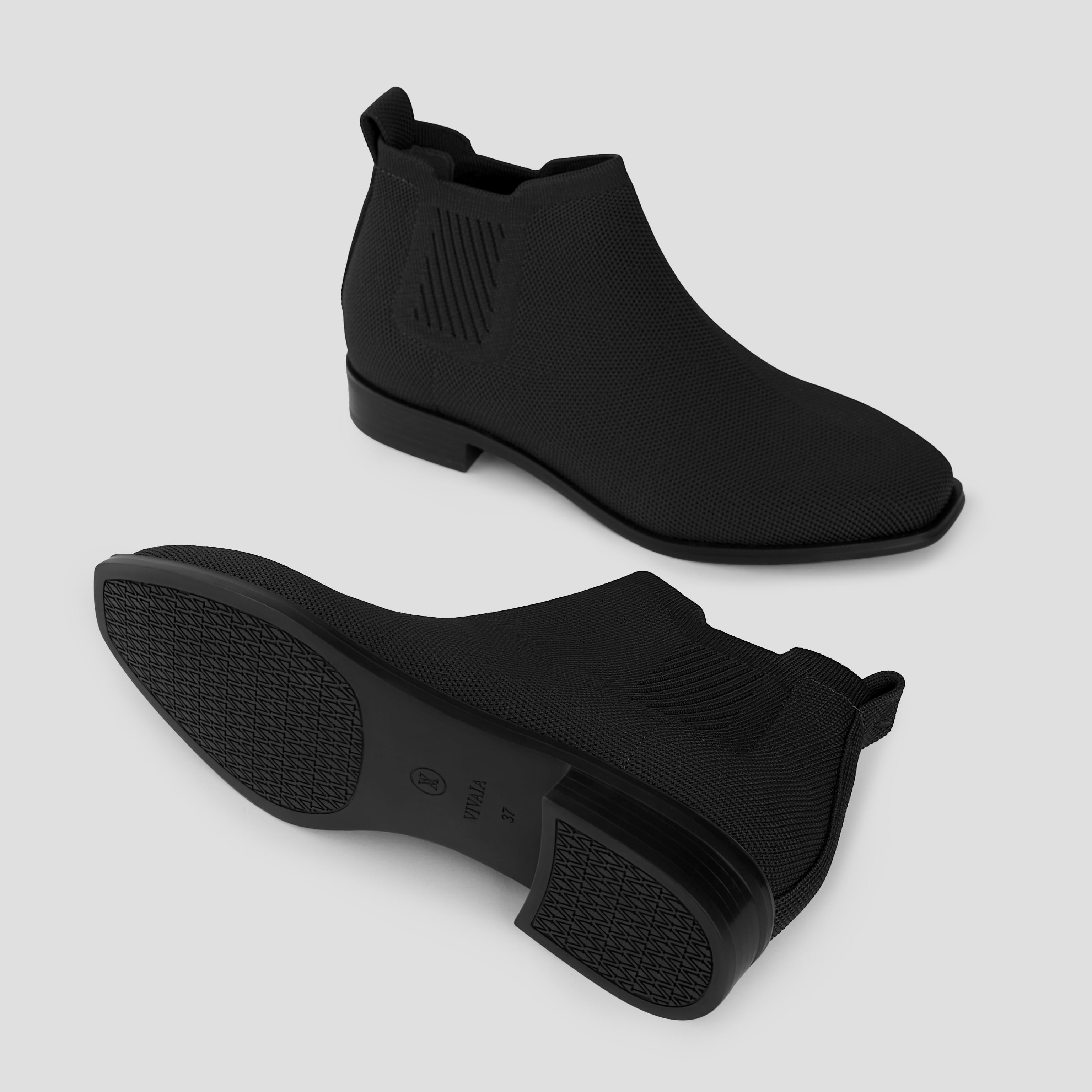 Square-Toe Water-Repellent Ankle Boots (Riley Pro) Product Image