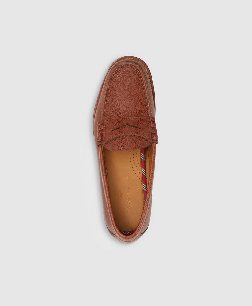 Leather Penny Loafer with Lug Sole Product Image