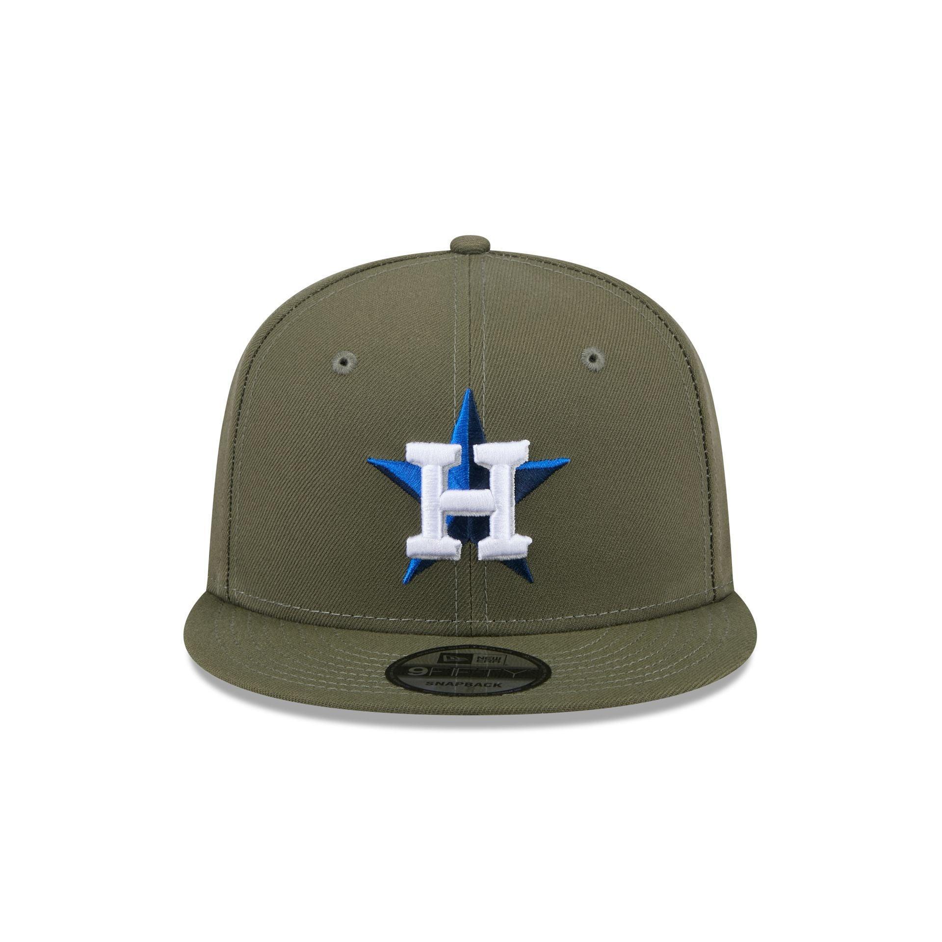 Houston Astros Olive 9FIFTY Snapback Hat Male Product Image