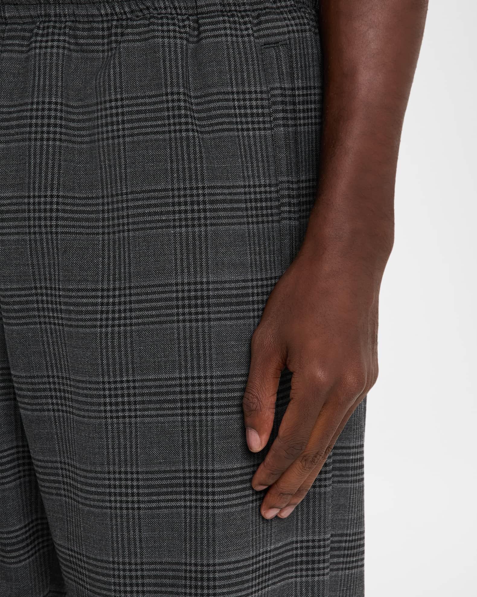 Men's P-Tilson Wool Prince of Wales Pull-On Pants Product Image