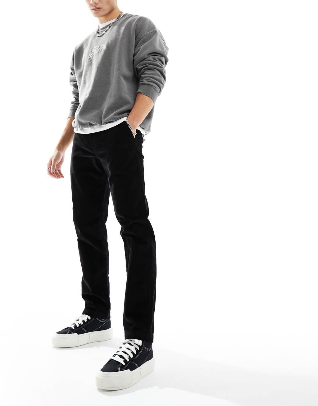 Selected Homme loose fit cord pants Product Image