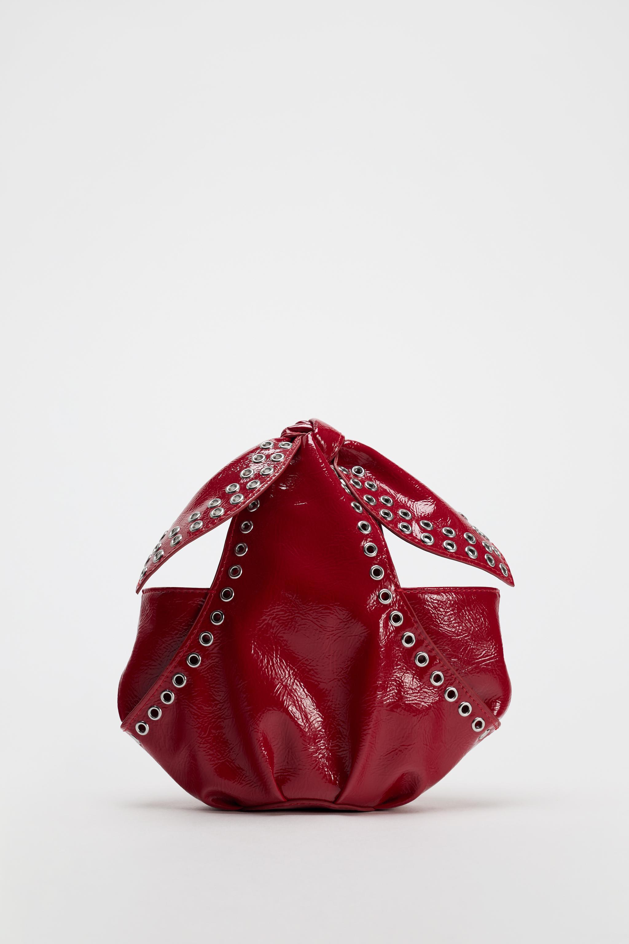 STUDDED MINI BUCKET BAG Product Image