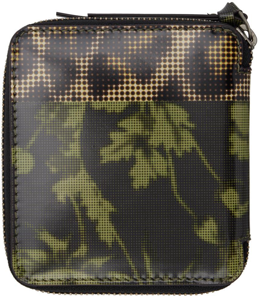 DRIES VAN NOTEN Khaki Printed Wallet In 606 Khaki Product Image