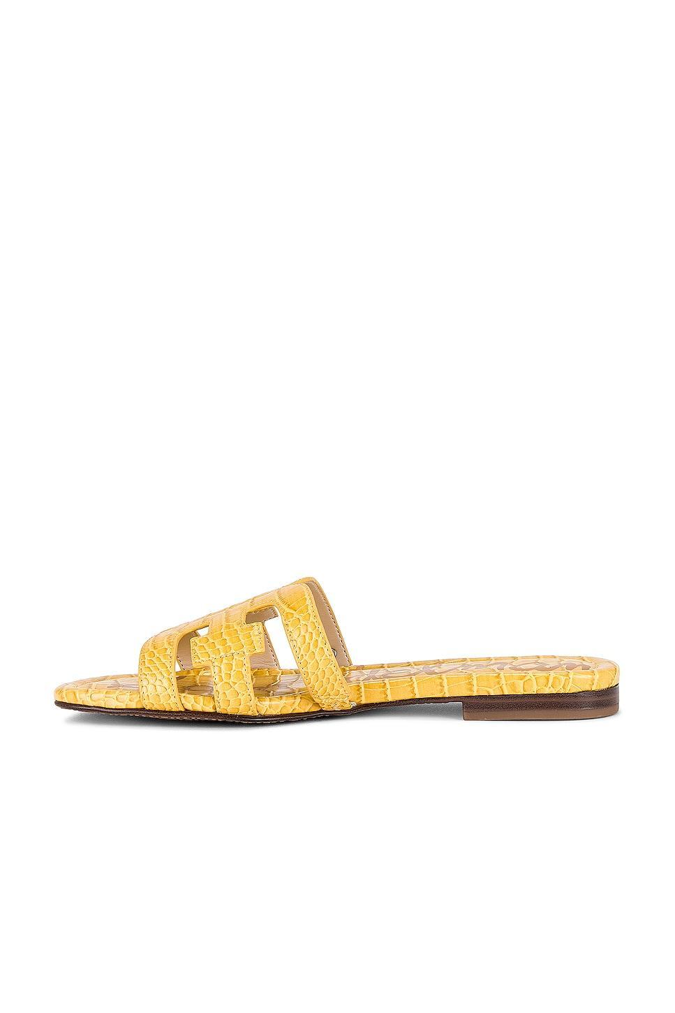 Sam Edelman Bay Slide Sandal Sandshell Python Product Image