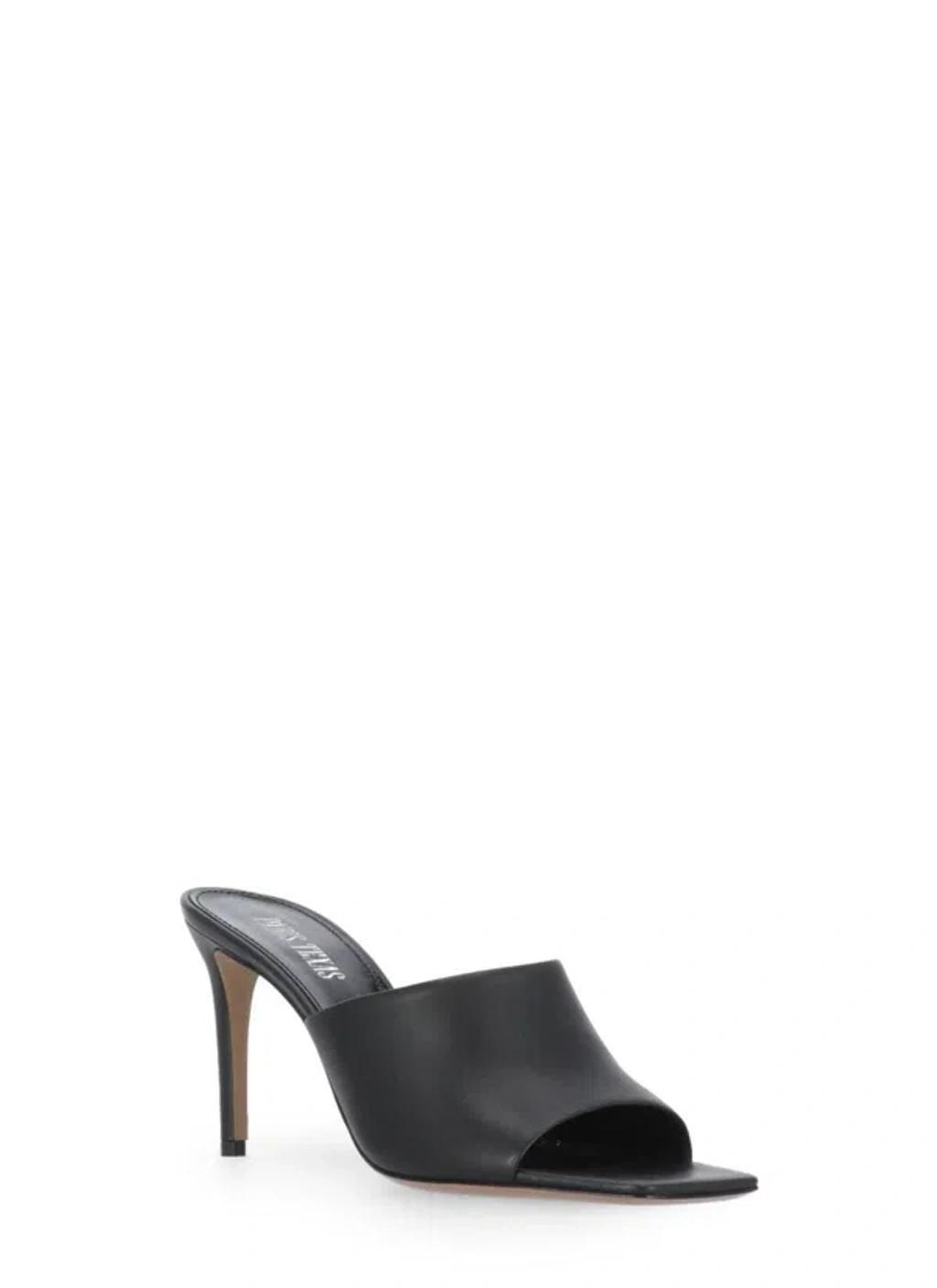 PARIS TEXAS Stiletto Sabot In Black Product Image