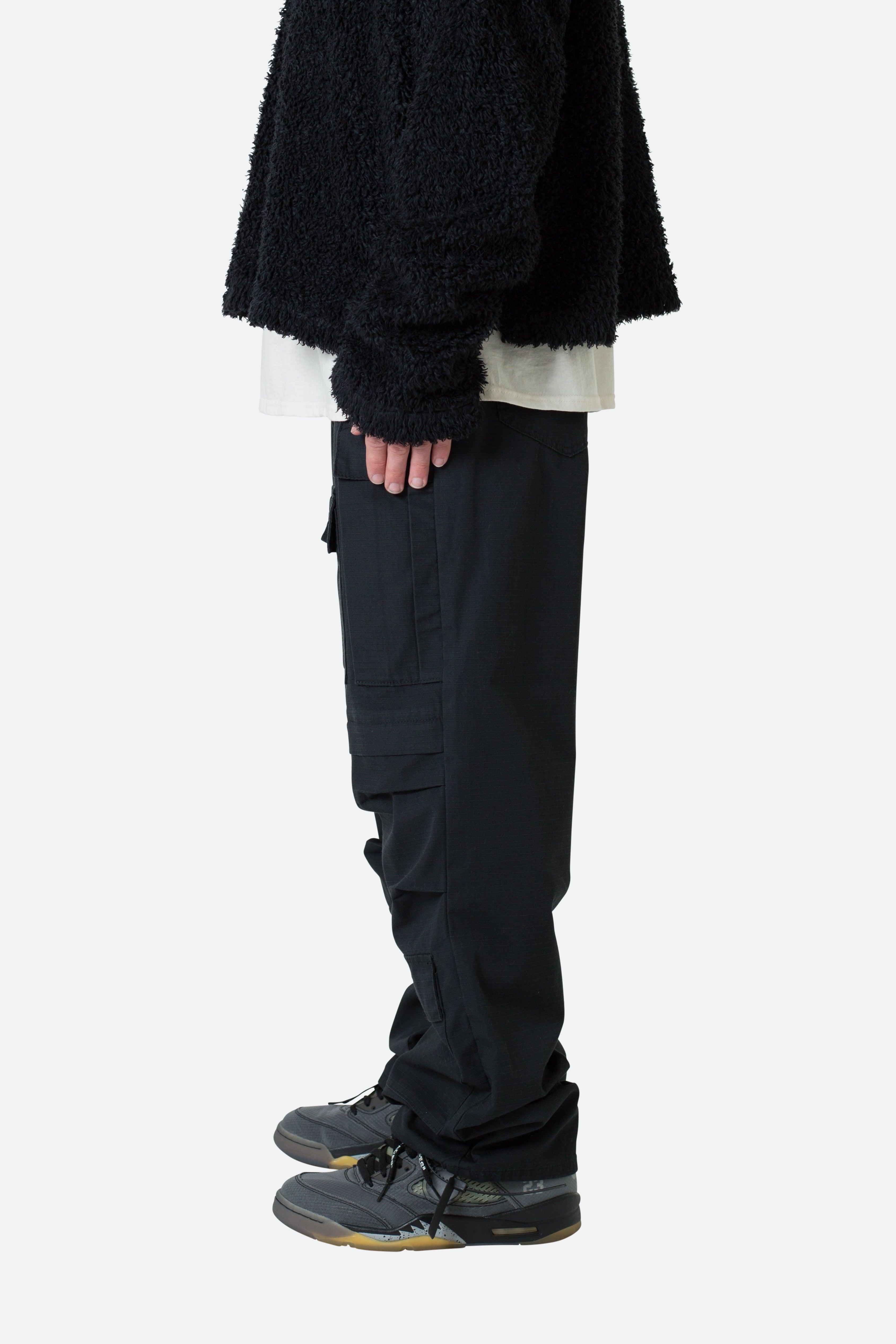 Ultra Baggy Cargo Pants - Black Product Image