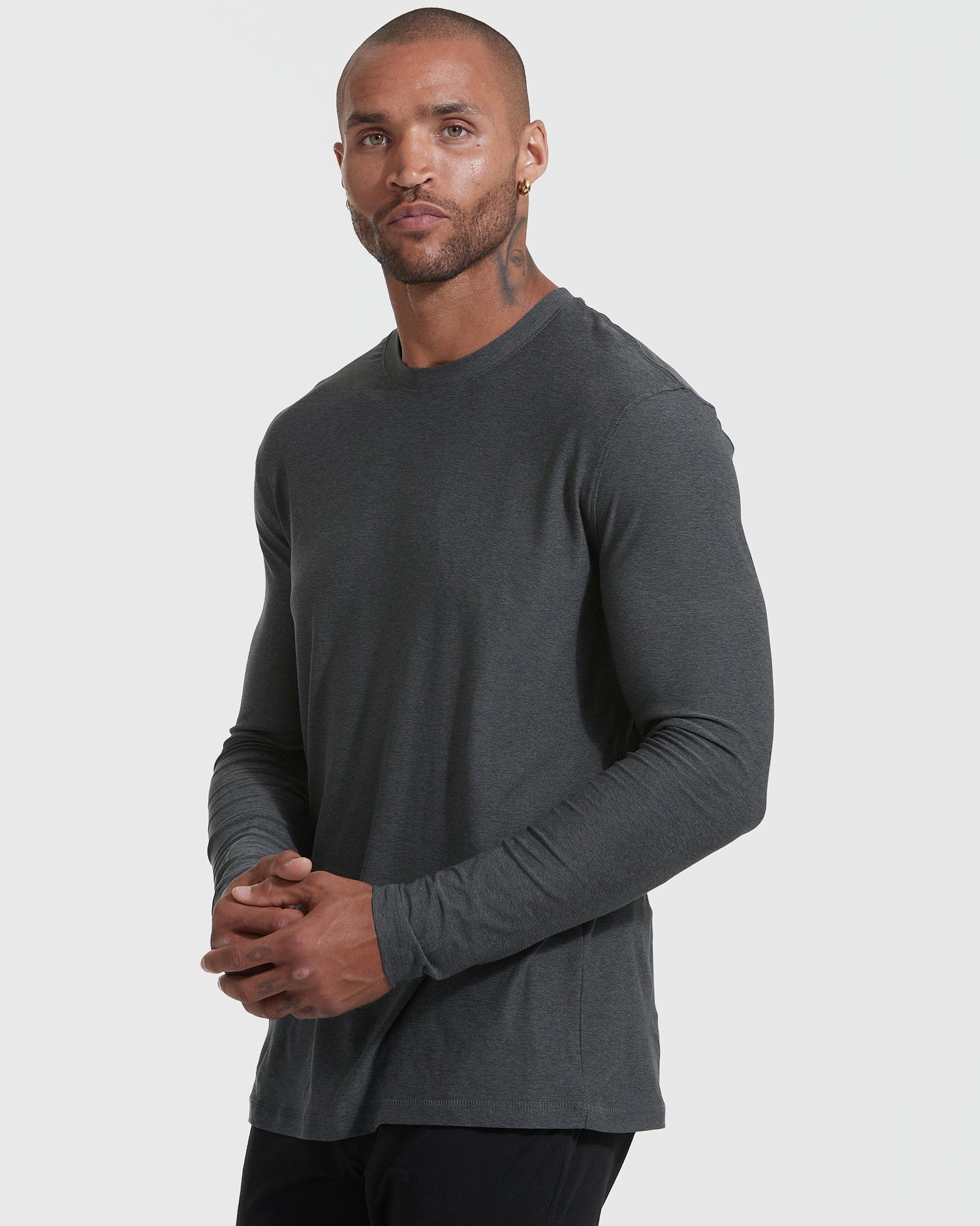Essential Active Long Sleeve Crew 3-Pack Product Image
