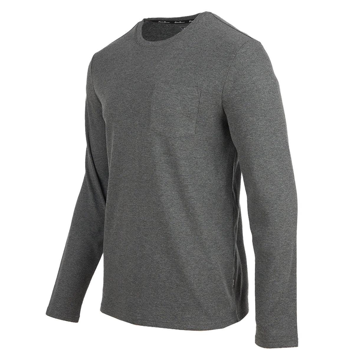 Eddie Bauer Men's Long Sleeve Waffle Pocket Crew Product Image