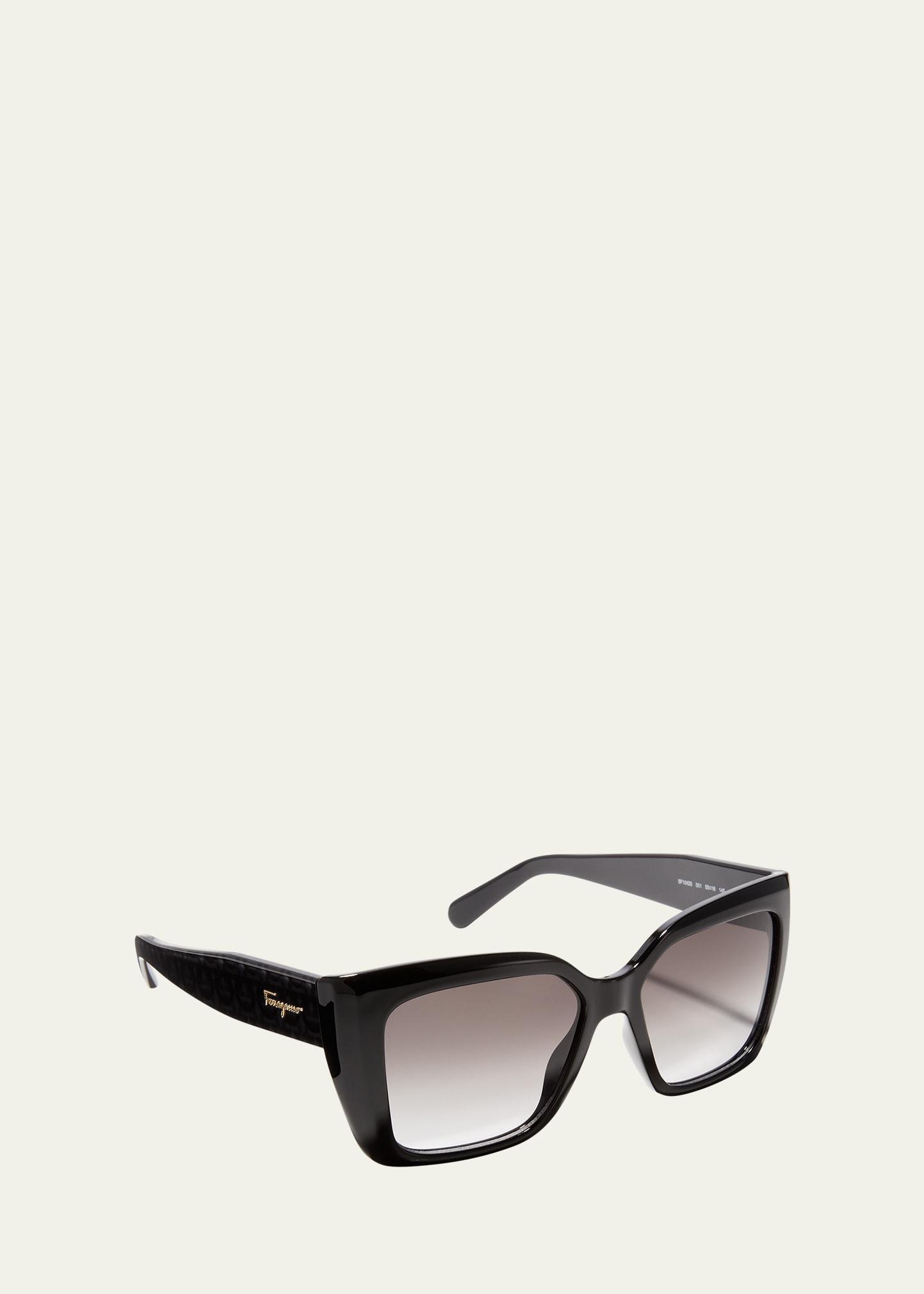 Rectangle Gancio Injection Plastic Sunglasses Product Image
