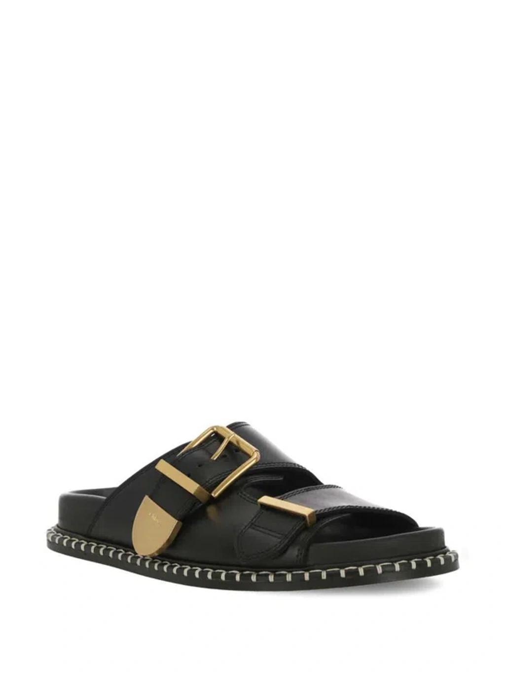 CHLOÉ Woman Black Sandal - C24s981d1 Product Image