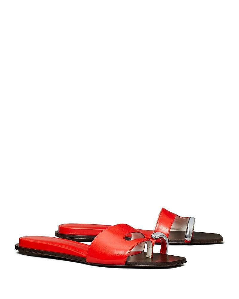 Tory Burch Womens Pierced Slide Sandals Product Image