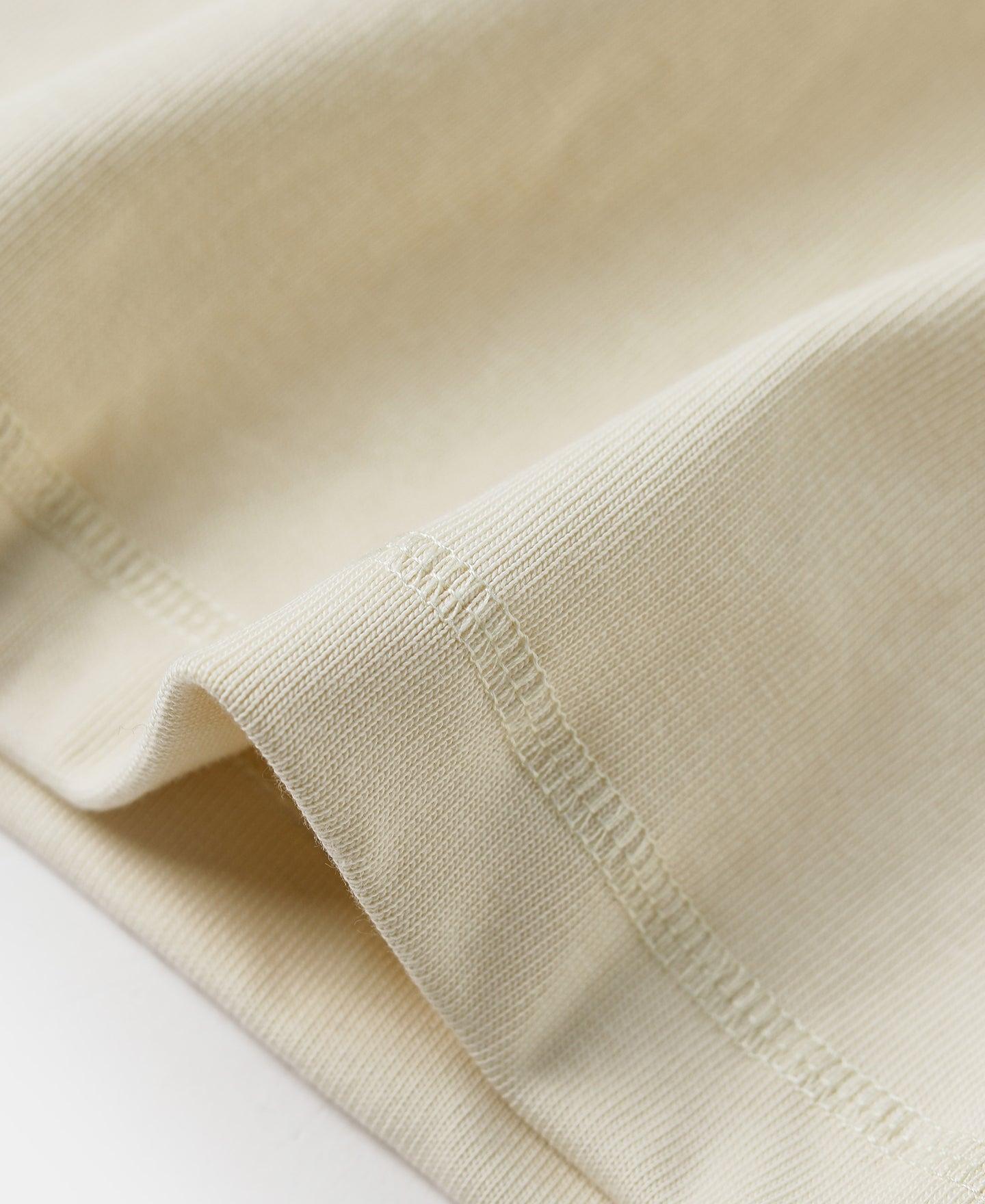 Vintage Long Sleeve Henley Shirt - Apricot Product Image