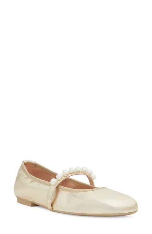 Goldie Pearly Stud Ballerina Flats Product Image