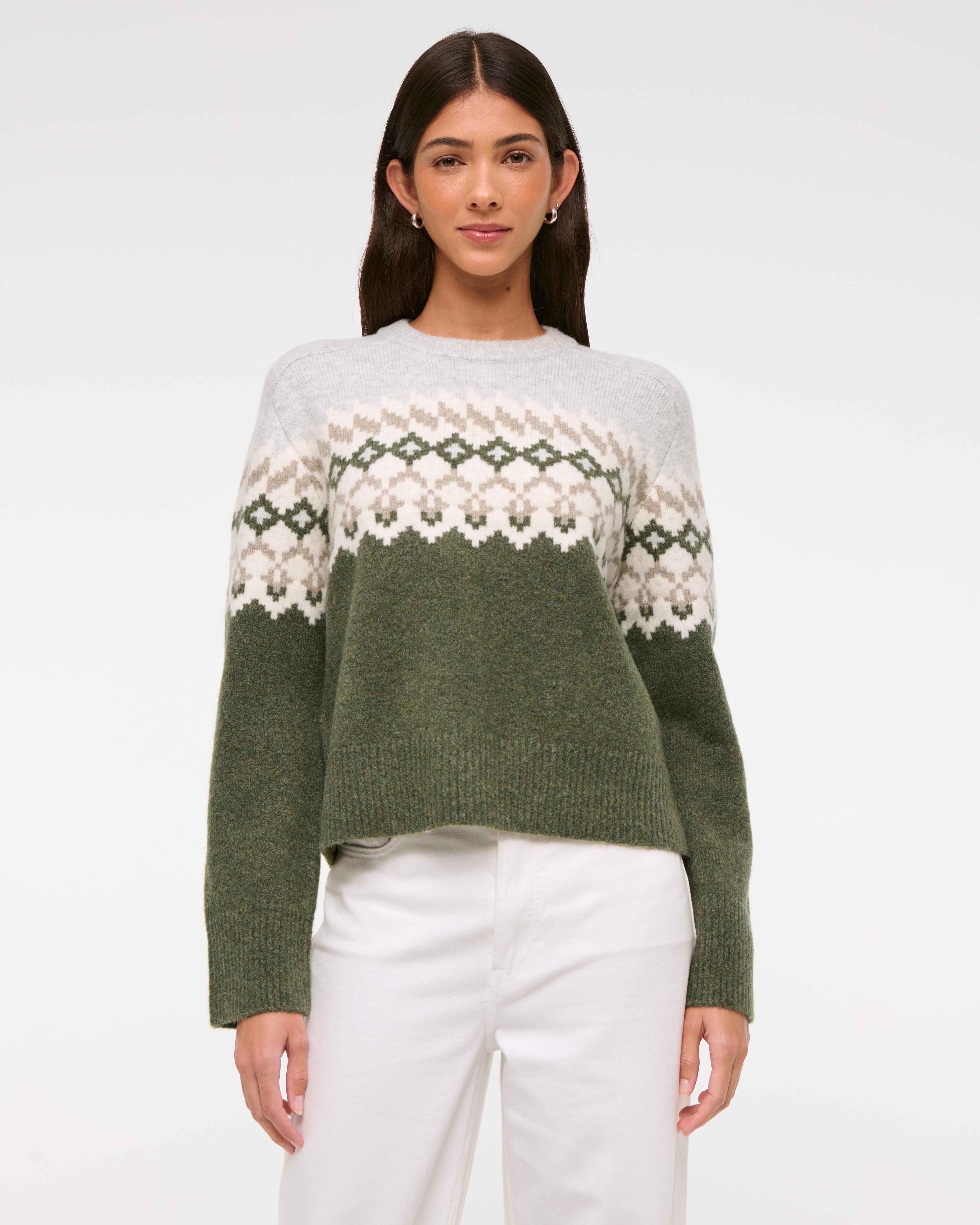 The A&F Madeline NYC Crew Sweater Product Image