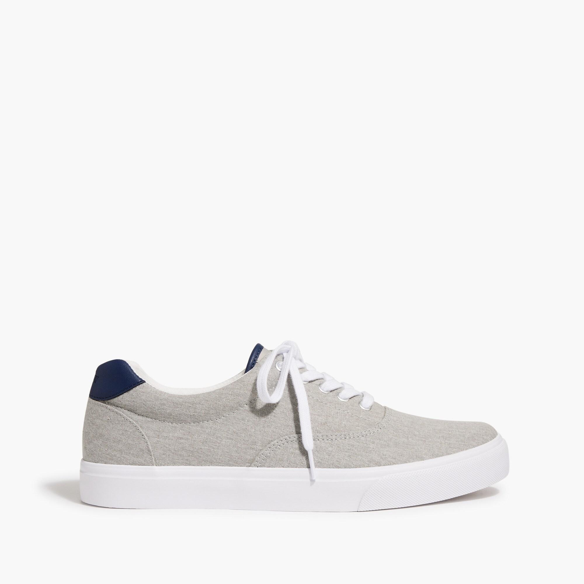 Canvas lace-up sneakers Product Image
