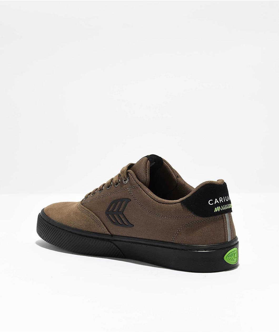 Cariuma Naioca Khaki & Black Ivory Skate Shoes Product Image