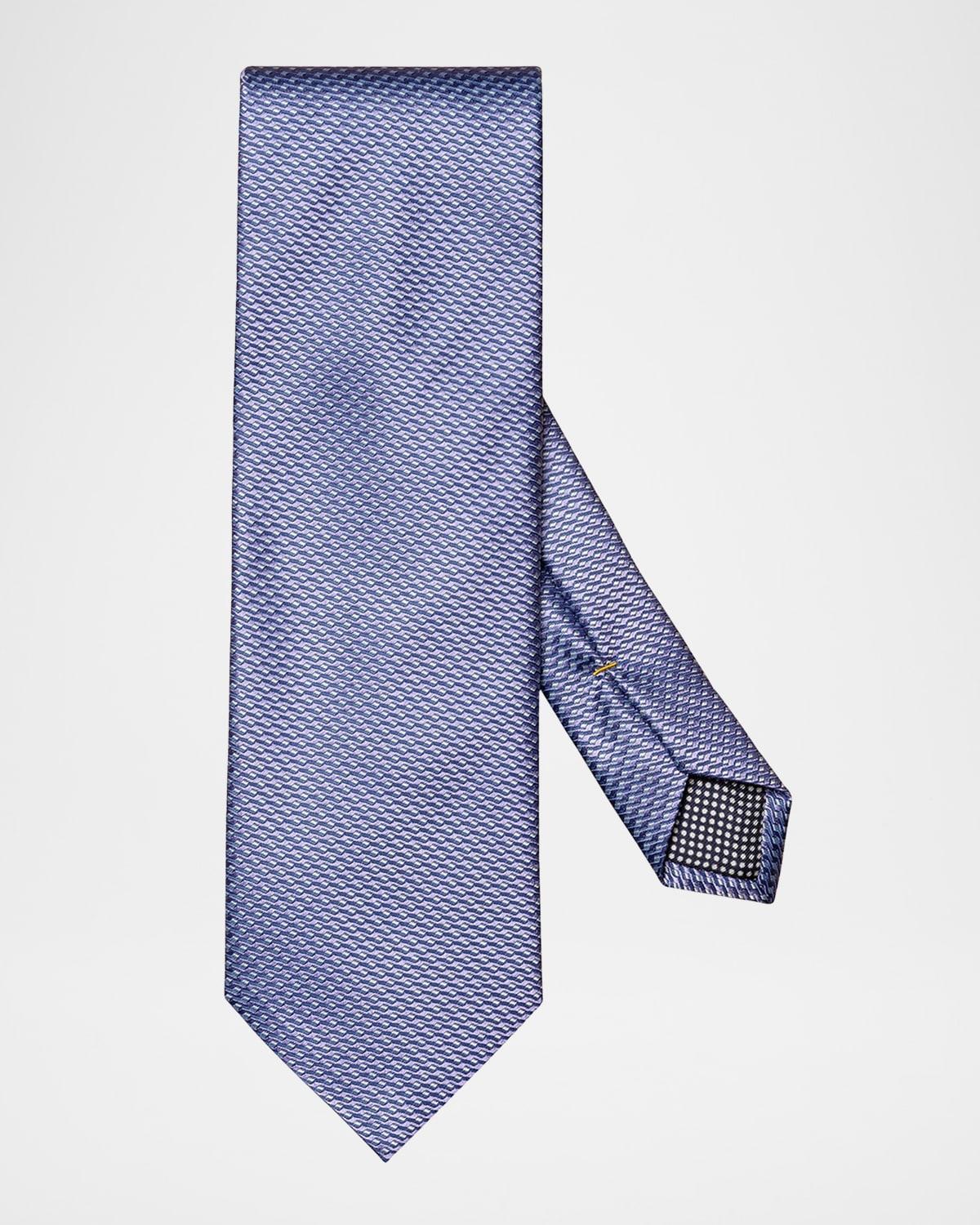 Men's Geometric Silk Tie Product Image