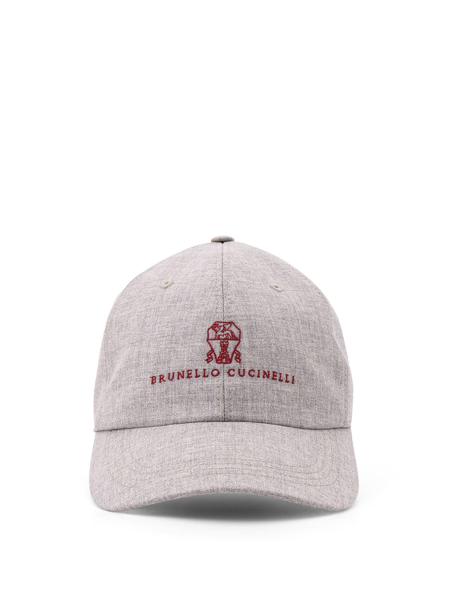 BRUNELLO CUCINELLI Hat In Grey Product Image