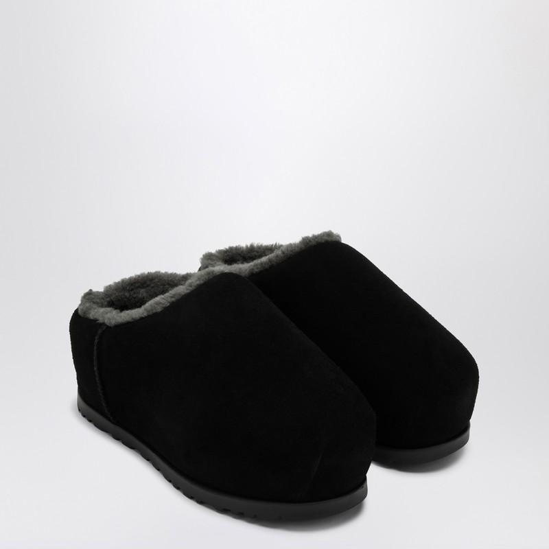 UGG Suede Mules In Black Product Image