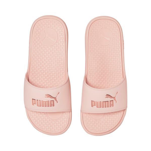 PUMA Cool Cat Women's Slides in Cloud Pink/Rose Gold Product Image