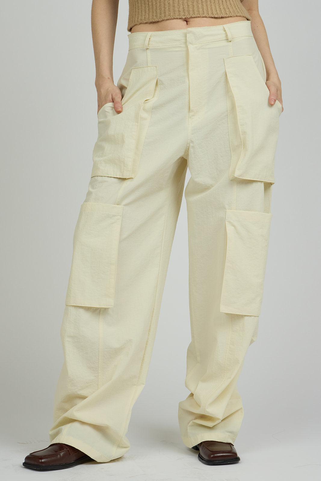 Rayleigh Cargo Pant in Cream Product Image