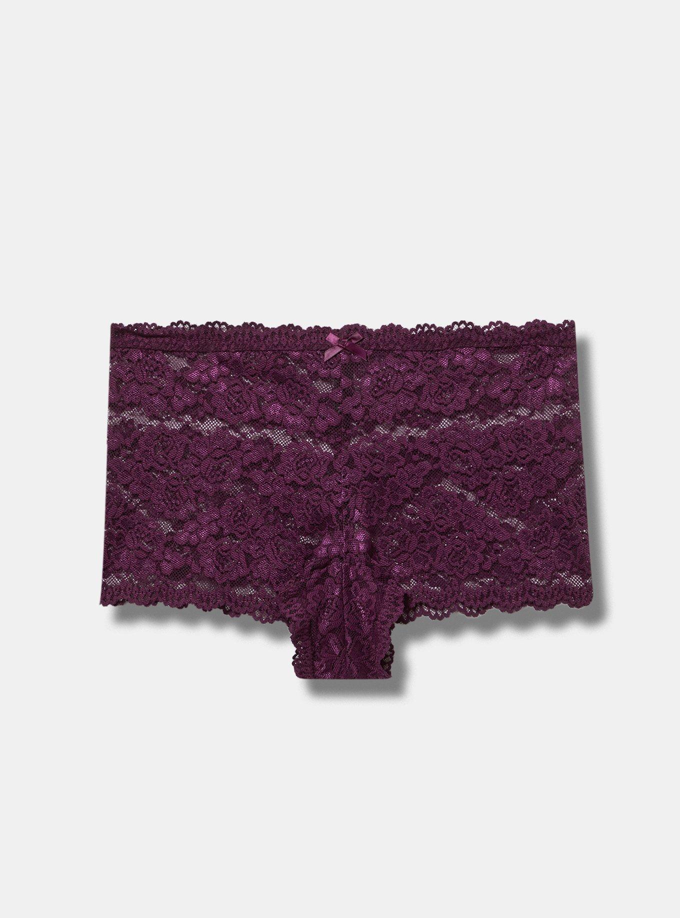 Mid-Rise Simply Lace Cheeky Panty Product Image