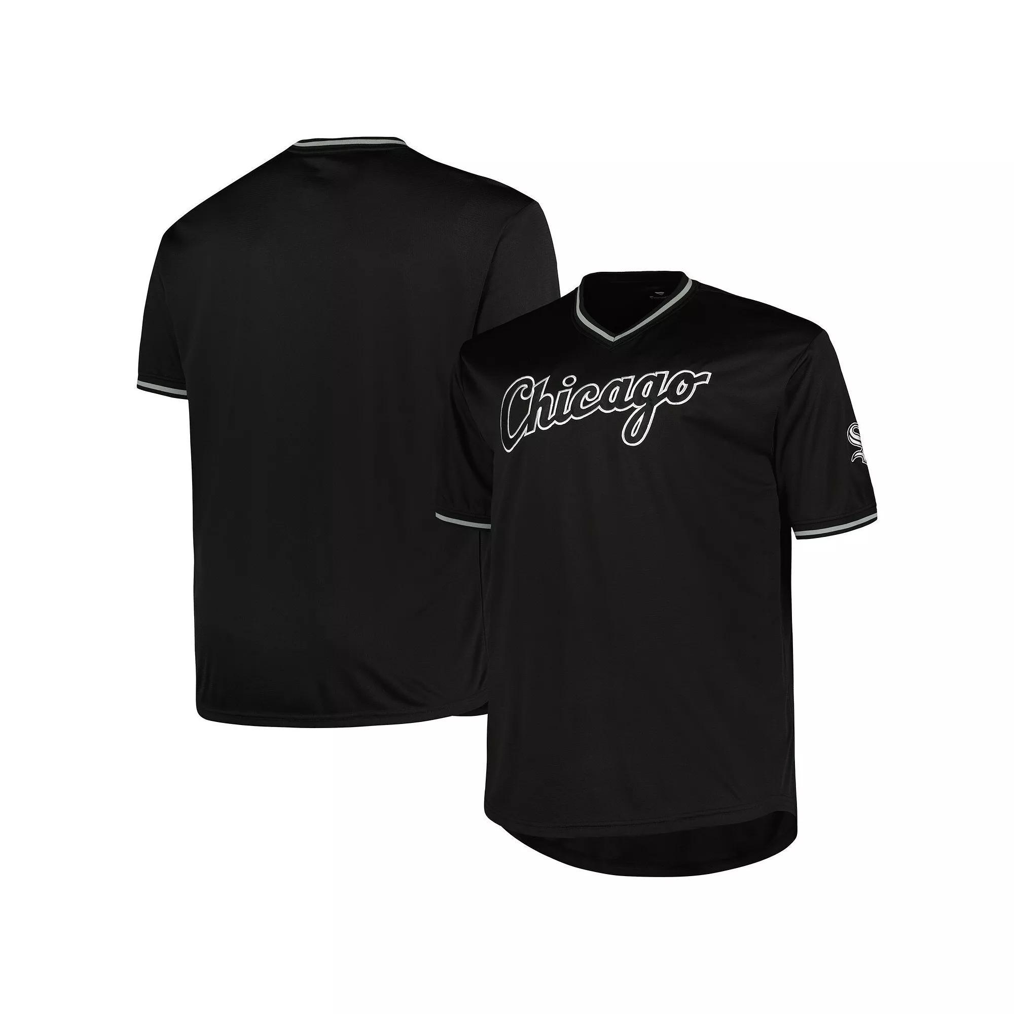 Men's Profile Black Chicago White Sox Big & Tall Pop Fashion Jersey,  Product Image