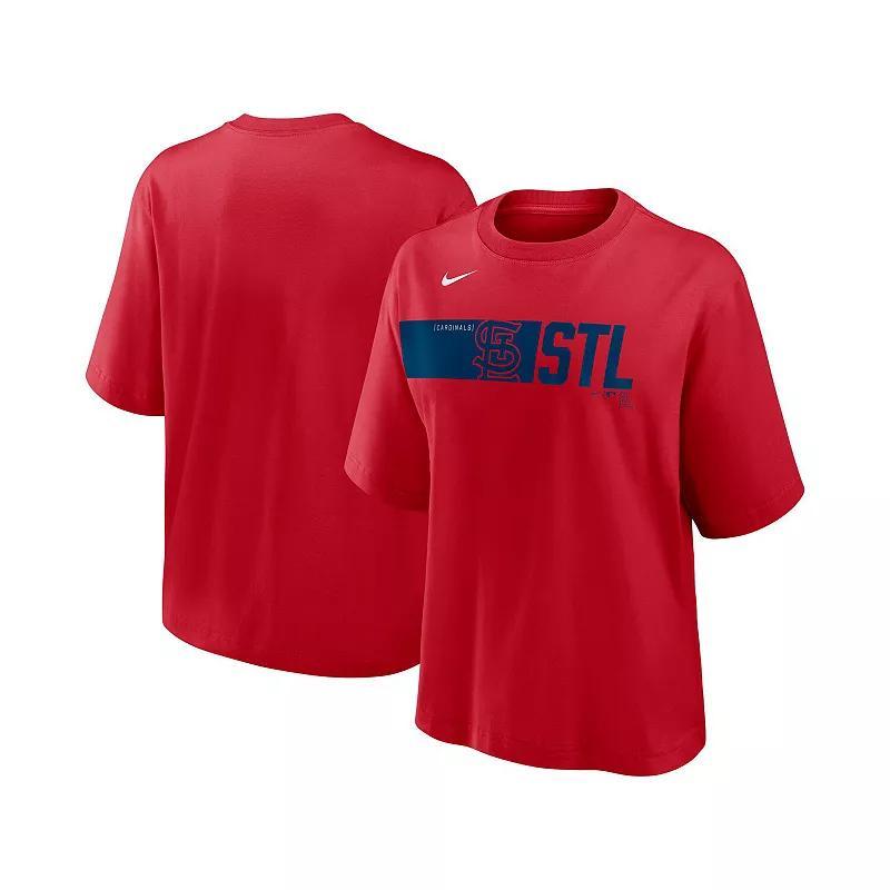 Women's Nike Black Chicago White Sox Team Knockout Boxy T-Shirt,  Product Image