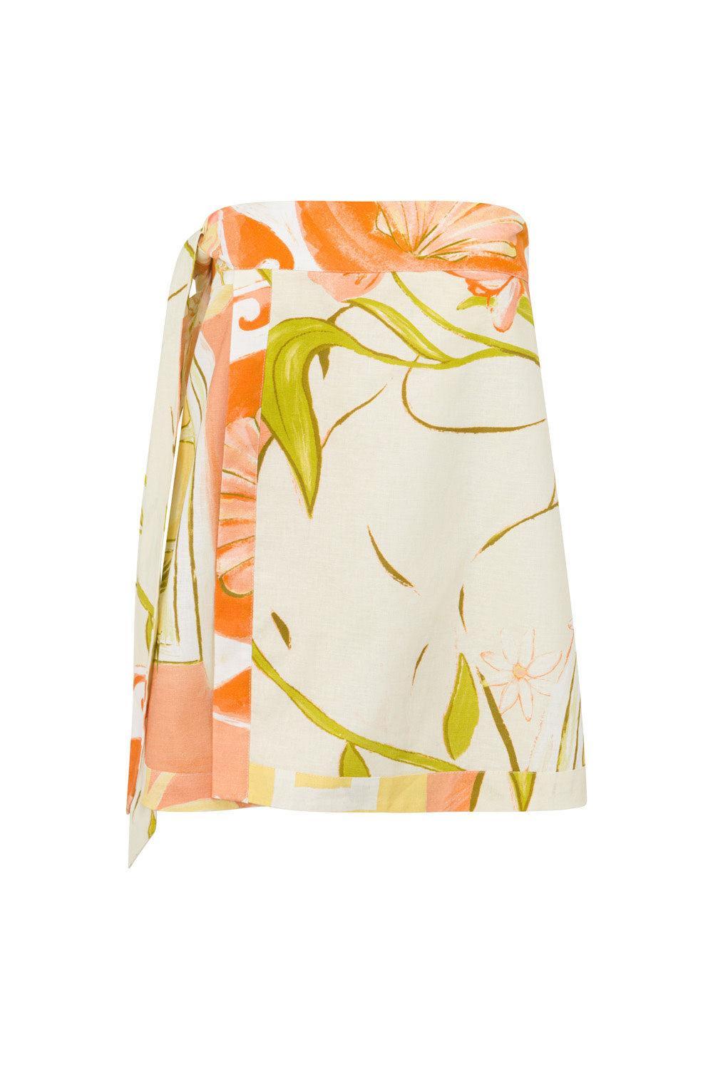 Elexus Top - Thalassa Rust Product Image