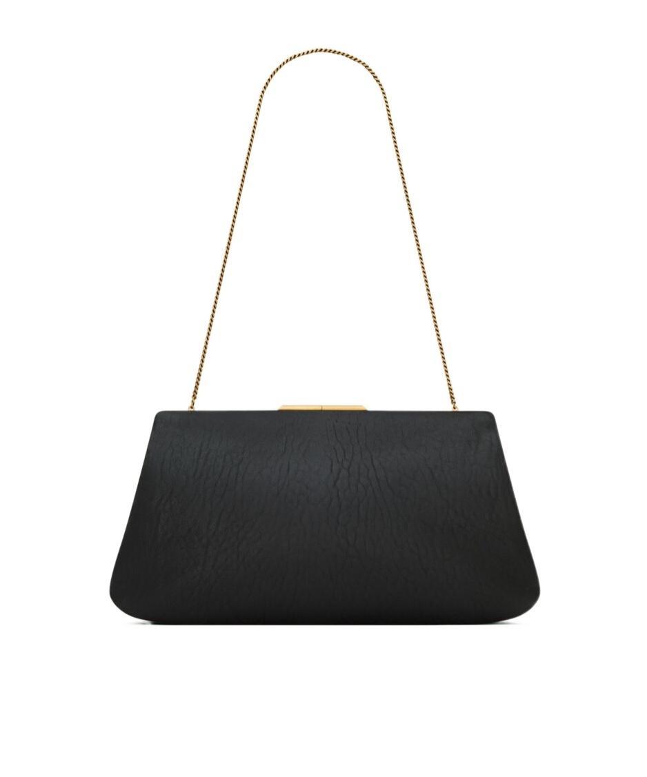 SAINT LAURENT Logo Shoulder Bag In Black Product Image