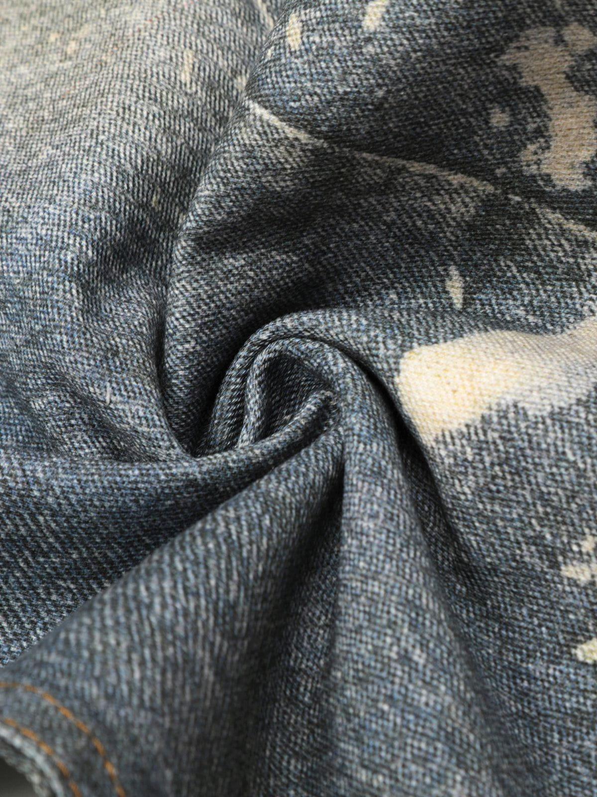 Aelfric Eden Baggy Vintage Washed Jeans Product Image