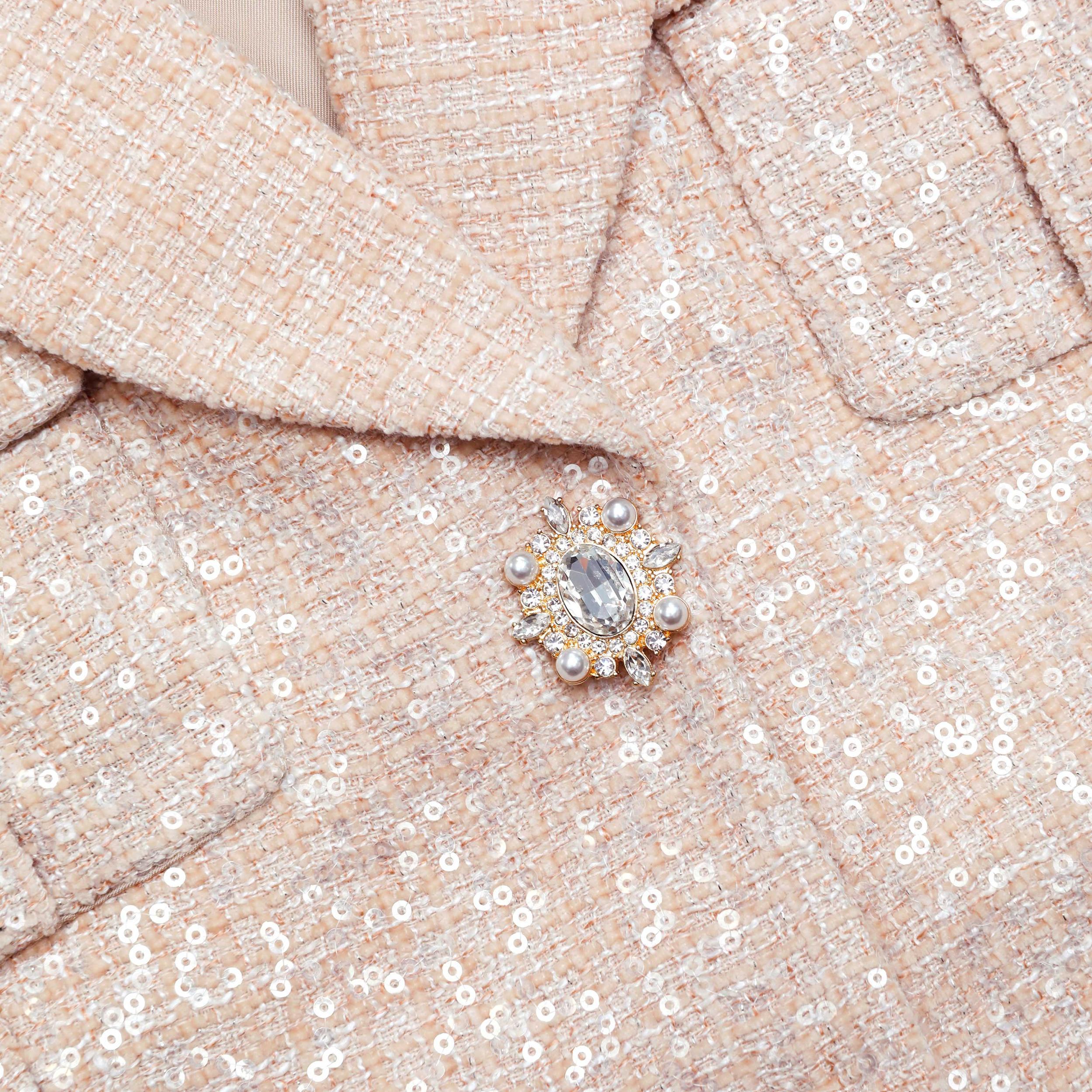 Sequin Boucle Jacket Product Image