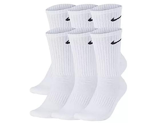 Nike Men's Large Crew Socks 6 Pairs Product Image