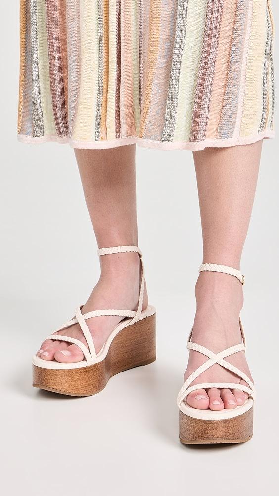 Stuart Weitzman Wovette Wedge Sandals | Shopbop Product Image