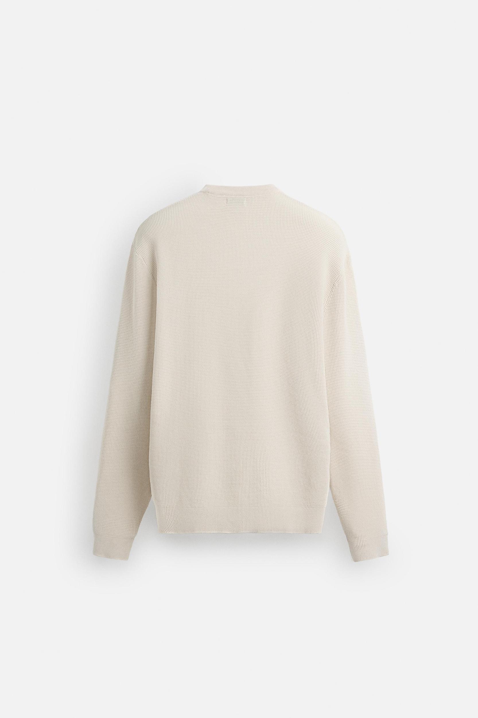 BASIC TEXTURED SWEATER Product Image