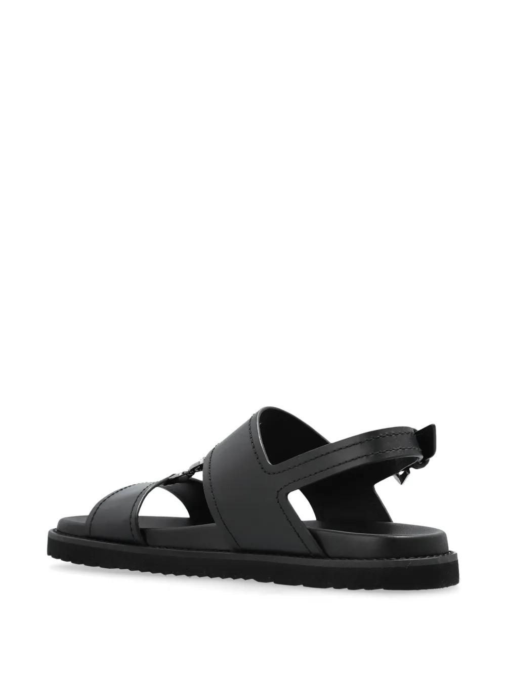 Medusa leather sandals Product Image