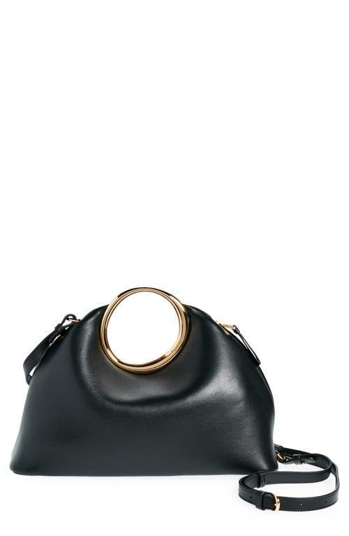 Womens Le Calino Leather Top-Handle Bag Product Image