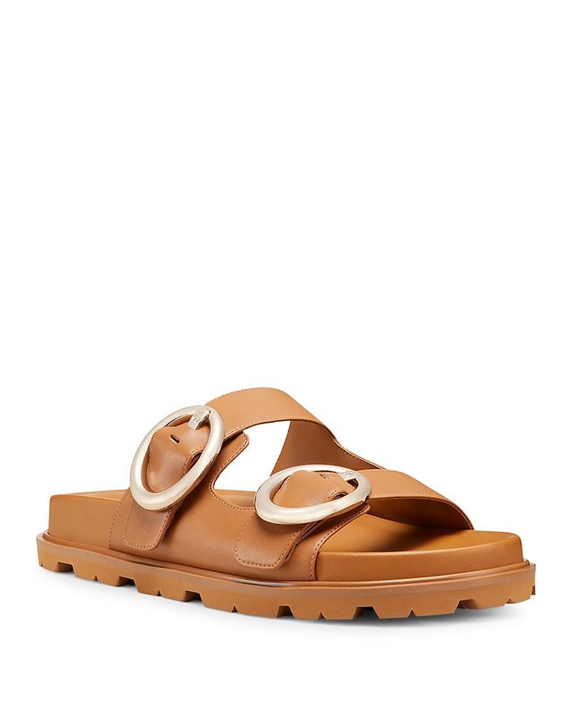 Womens Benni Sport Leather Slides Sandals Product Image