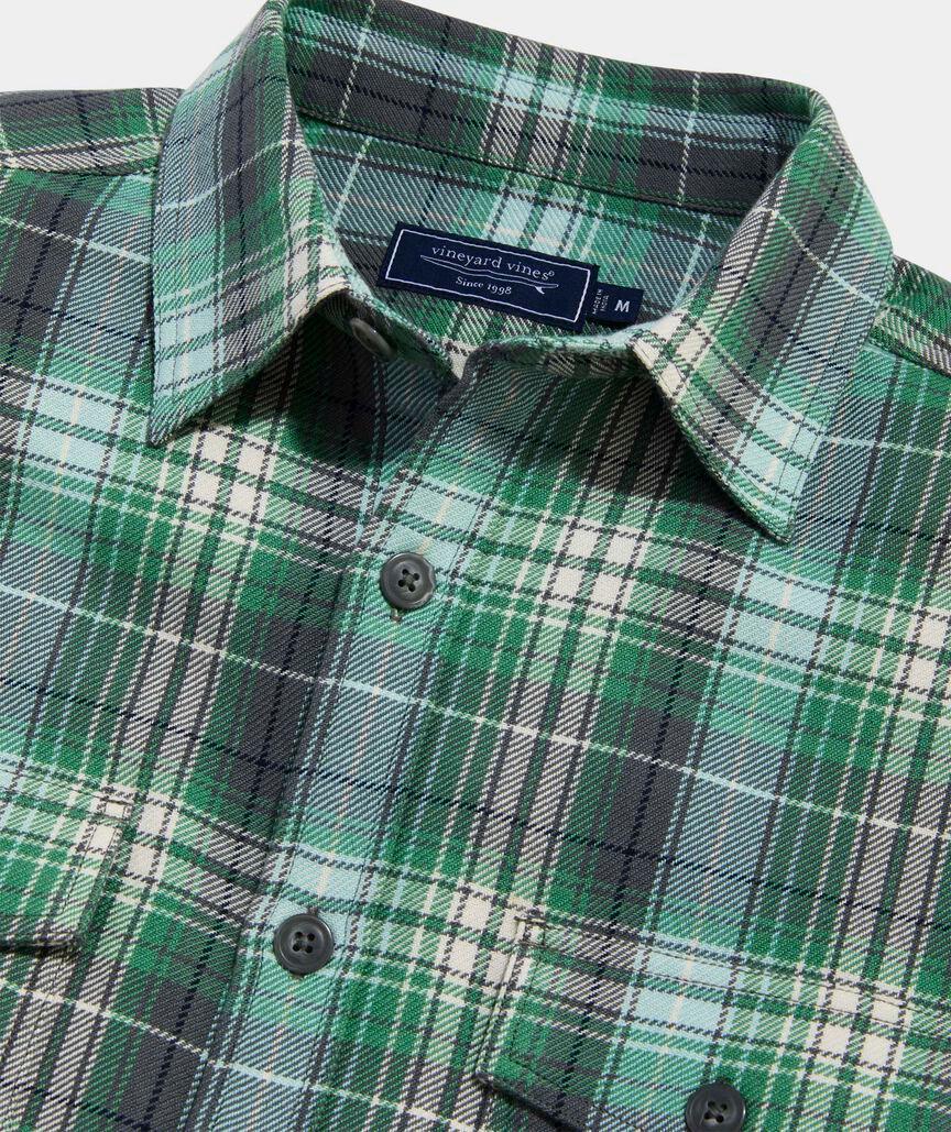 Wickham Plaid Twill Utility Shirt Product Image