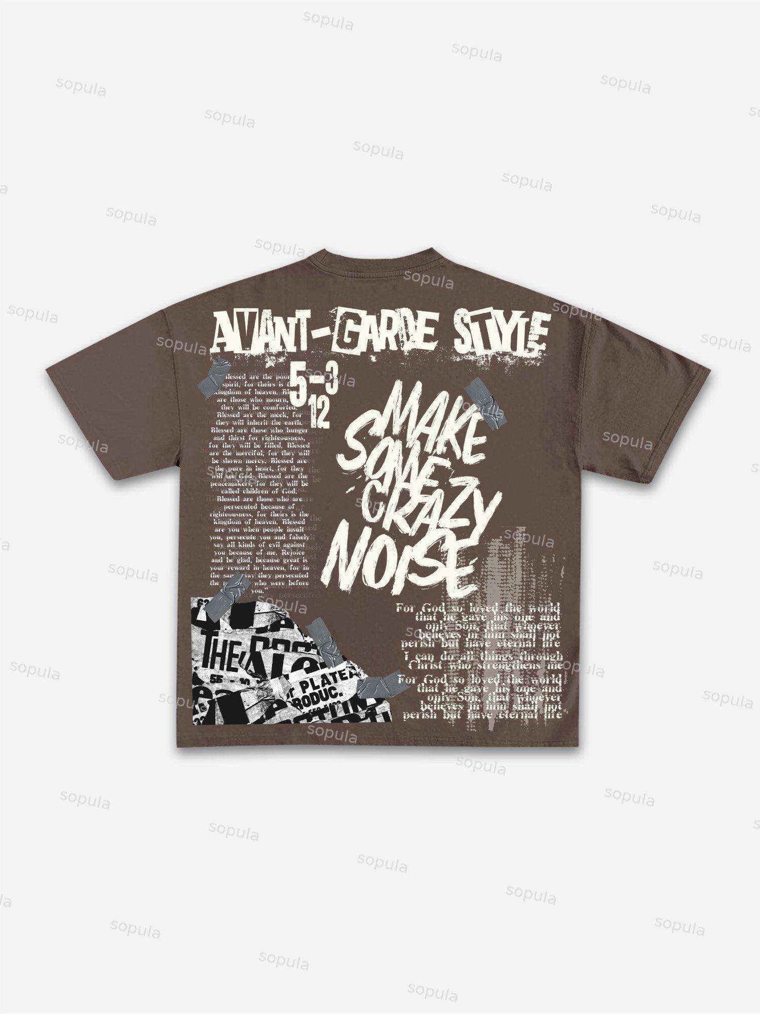 I Am Allergic To People! Men's Vintage Graphic Cotton T-shirt Product Image