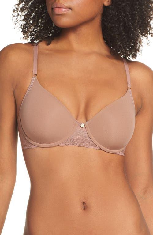 Natori Bliss Perfection Contour Underwire Lace Trim T Product Image