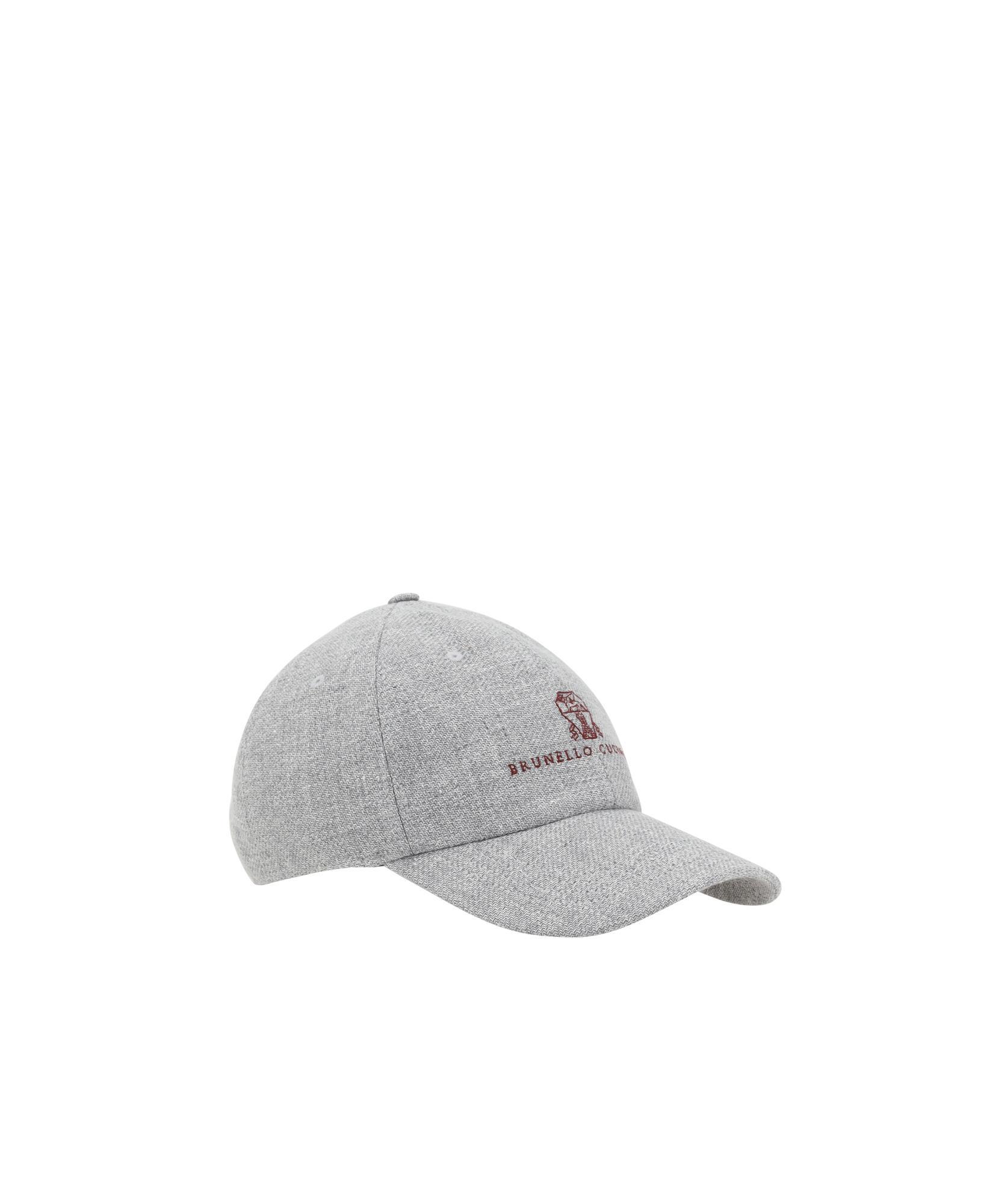 BRUNELLO CUCINELLI Pattern Hat In Gray Product Image