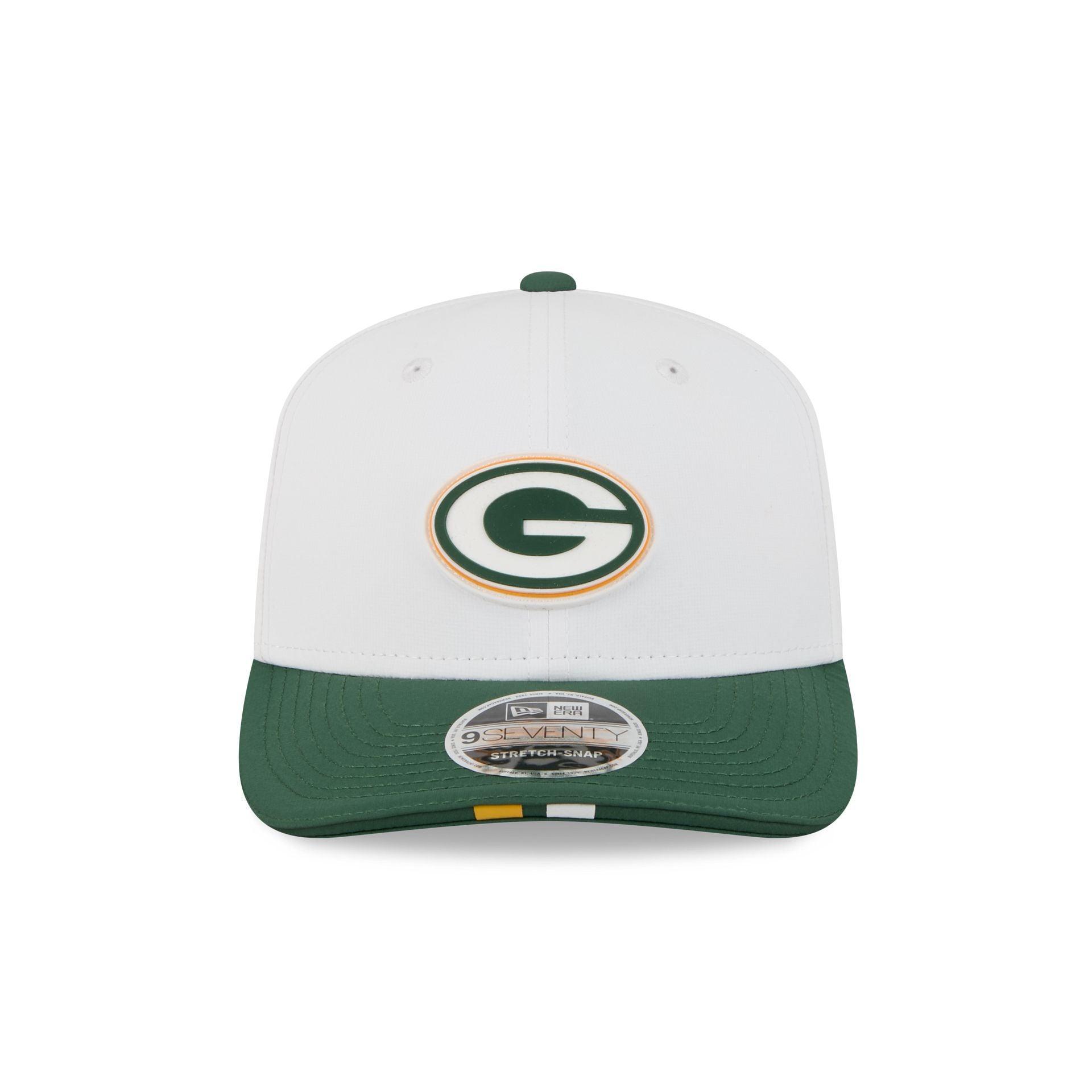 Green Bay Packers 2025 Training 9SEVENTY Stretch-Snap Hat Male Product Image