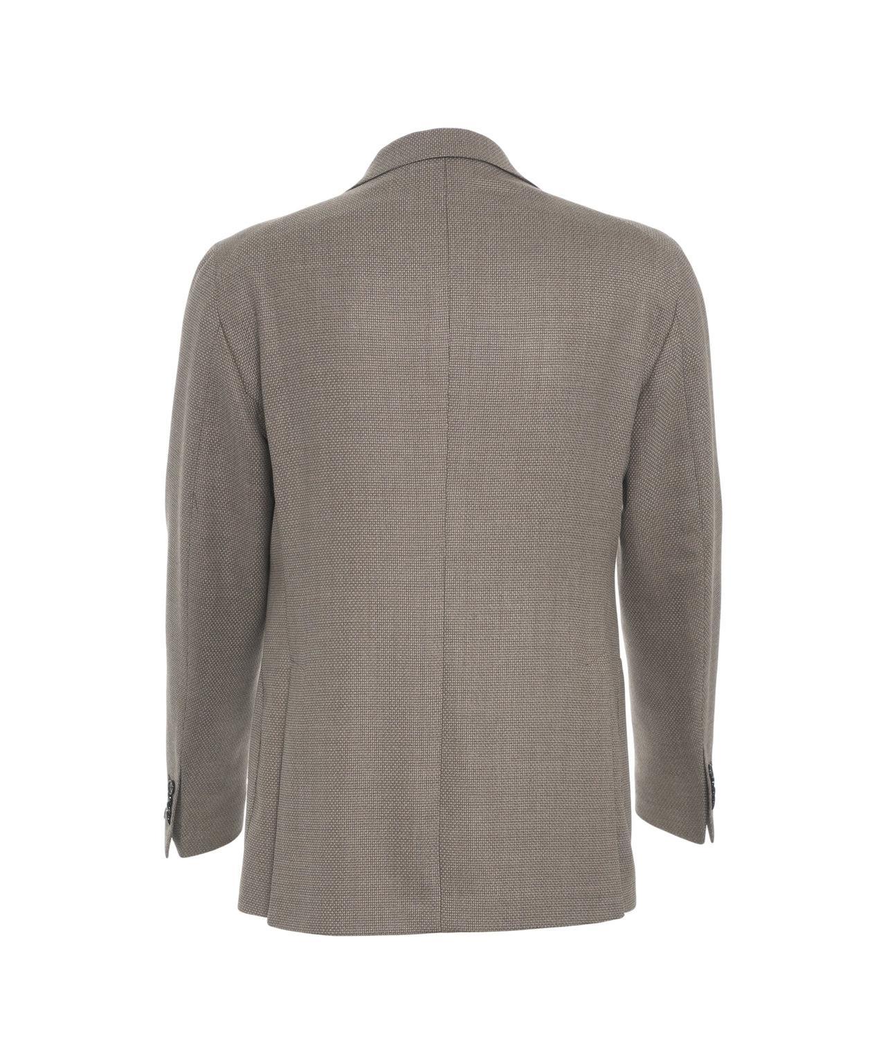 Virgin wool single-breasted blazer Product Image