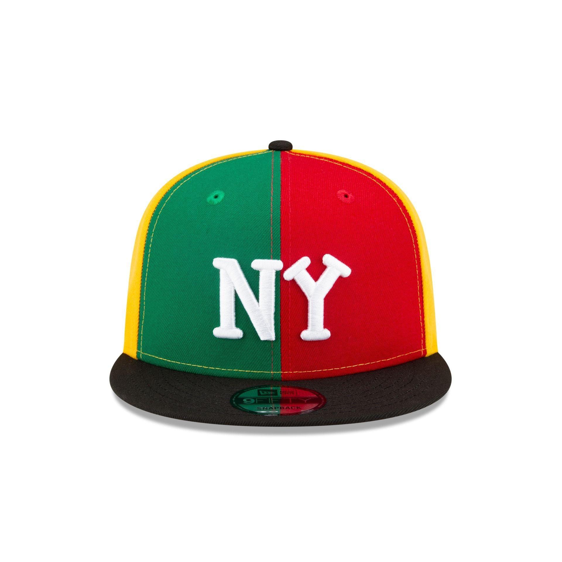 Just Caps Negro League New York Black Yankees 9FIFTY Snapback Hat Male Product Image