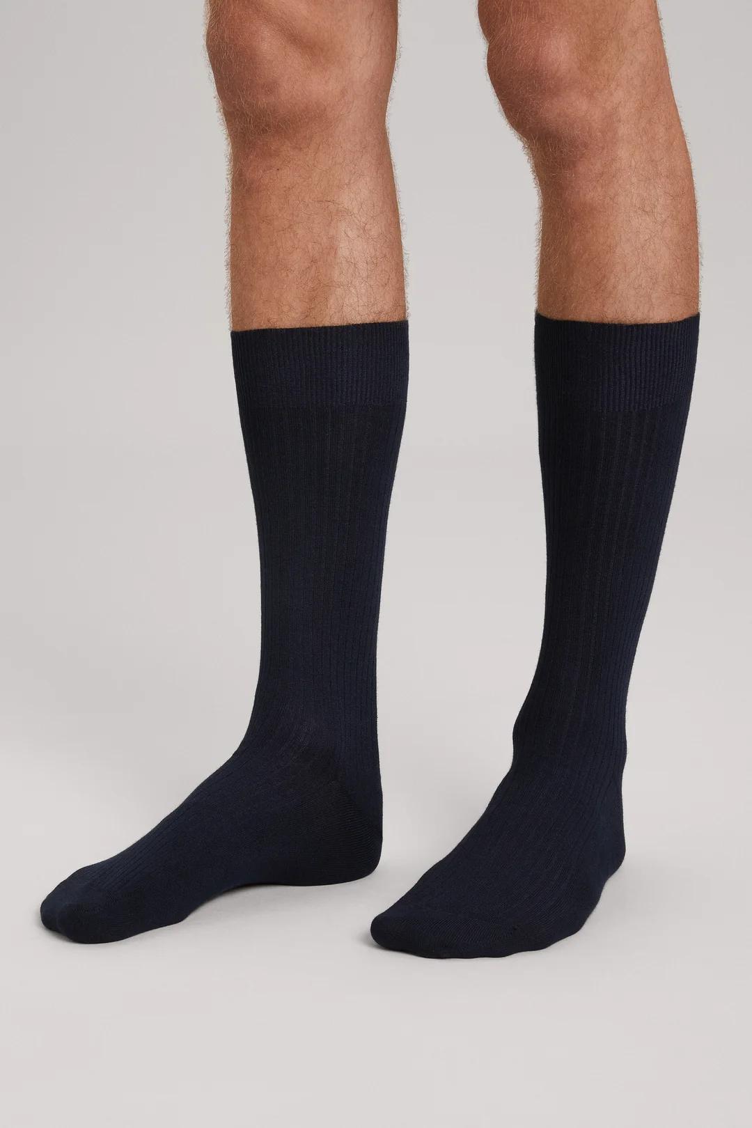 The Ribbed Cotton Sock 3-Pack Product Image