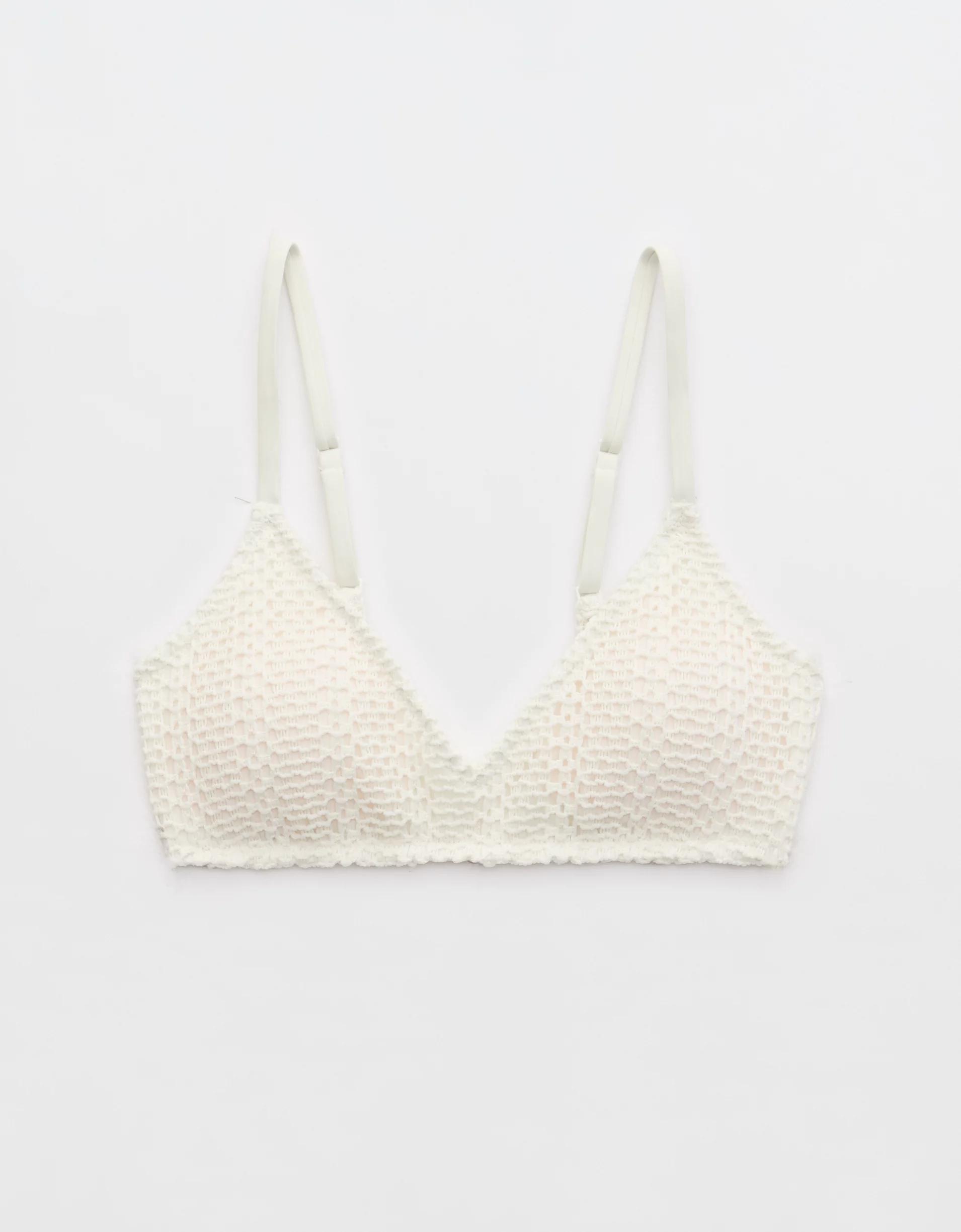 Aerie Cloudweave Crochet Voop Bikini Top Product Image