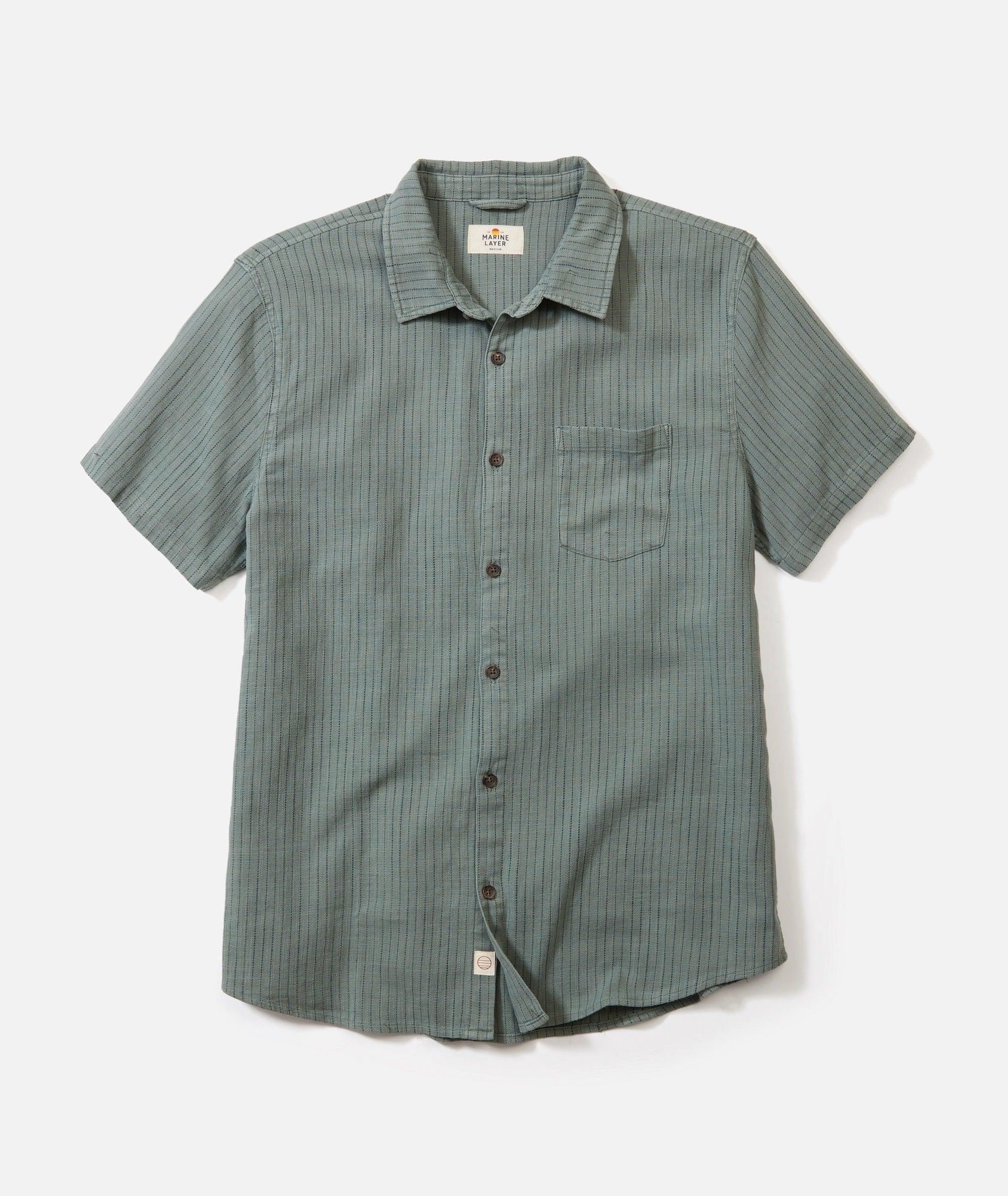 Stretch Selvage Short Sleeve Shirt Product Image