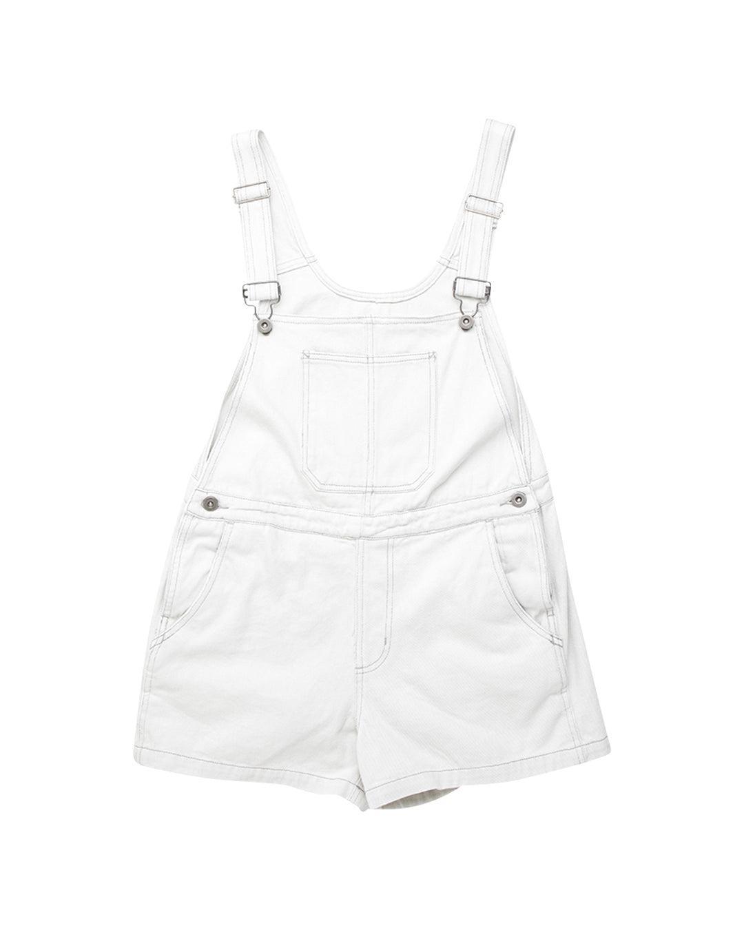Vada Overall (Relaxed Fit) - Bleached White Product Image